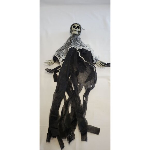 Halloween Hanging Grim Reaper Skeleton Ghost Decoration Prop Decor - Picture 2 of 9